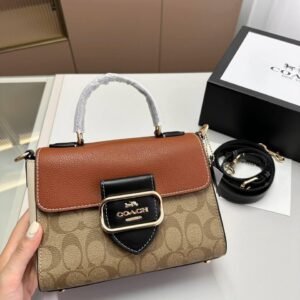 Classic Coach Top Handle Bag