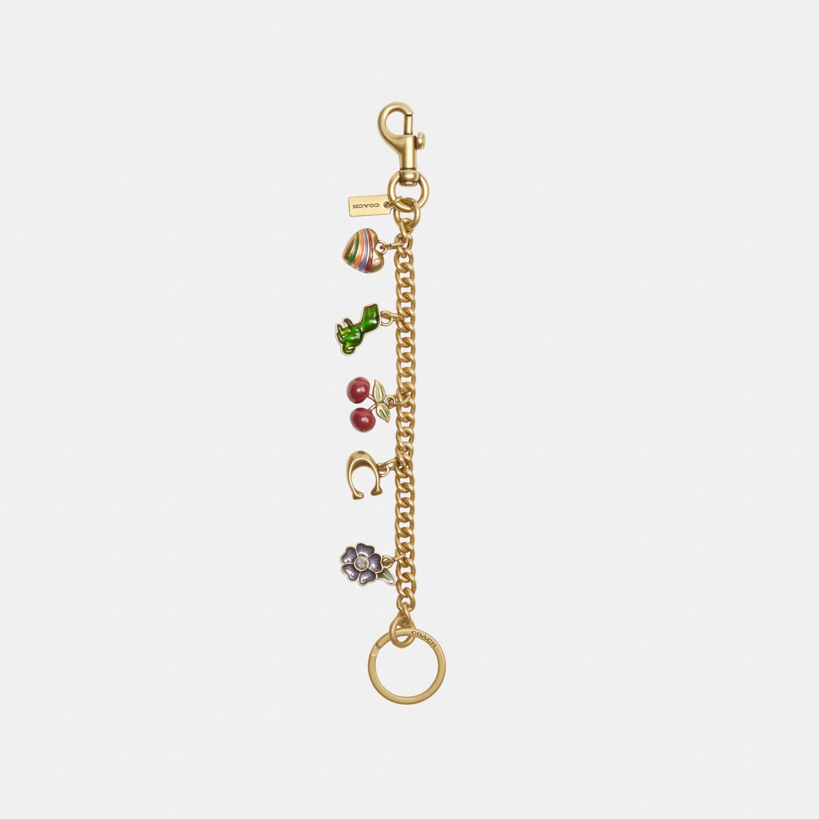 Motif Chain Bag Charm - Image 3