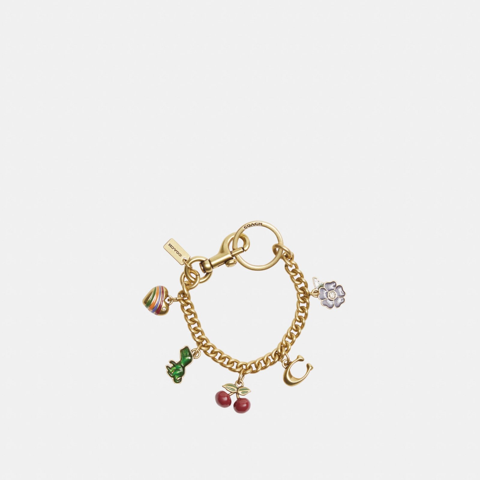 Motif Chain Bag Charm - Image 2